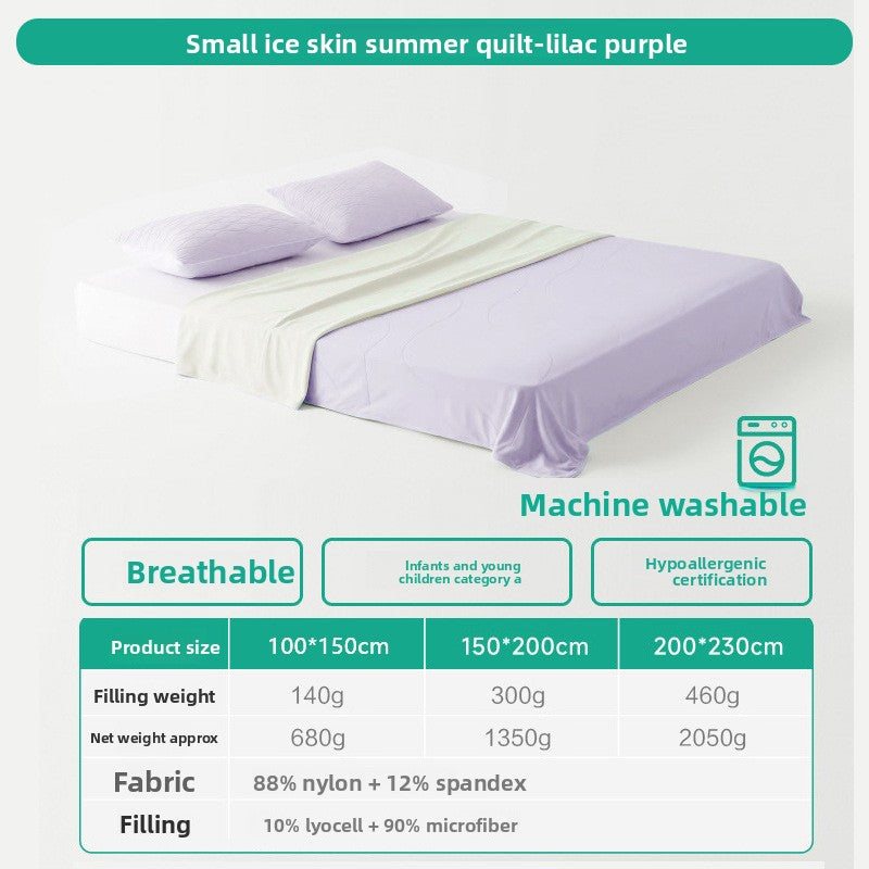 Cool-touch summer quilt