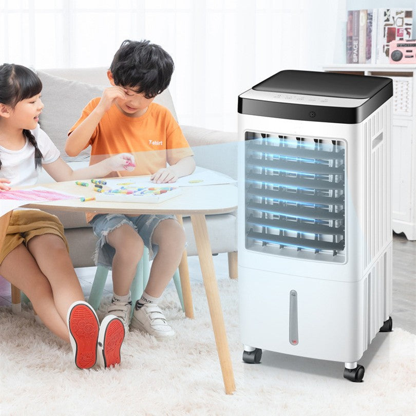 Cooling air conditioner fan
