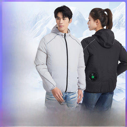Cooling Fan Vest for Outdoor Work and Fishing