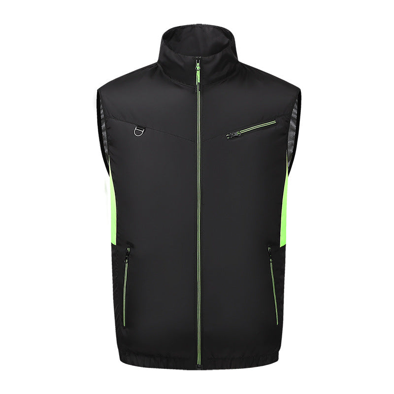 Cooling Fan Vest for Outdoor Work and Fishing