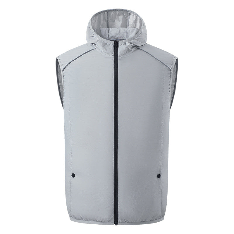 Cooling Fan Vest for Outdoor Work and Fishing