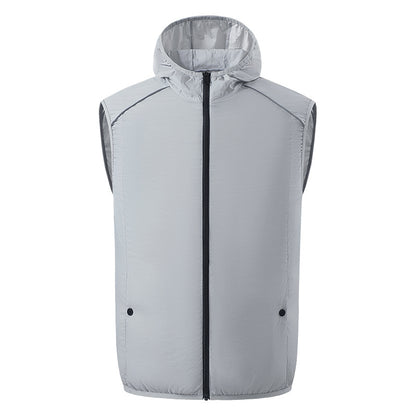 Cooling Fan Vest for Outdoor Work and Fishing