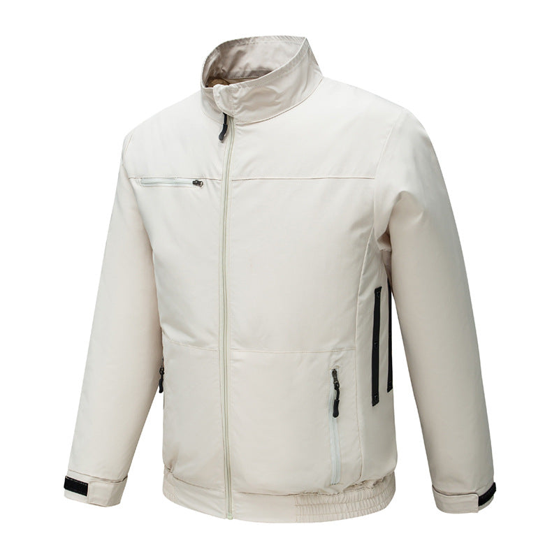 Cooling Fan Work Jacket with Battery Pack