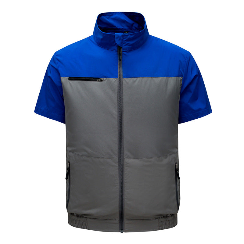 Cooling Fan Work Jacket with Battery Pack
