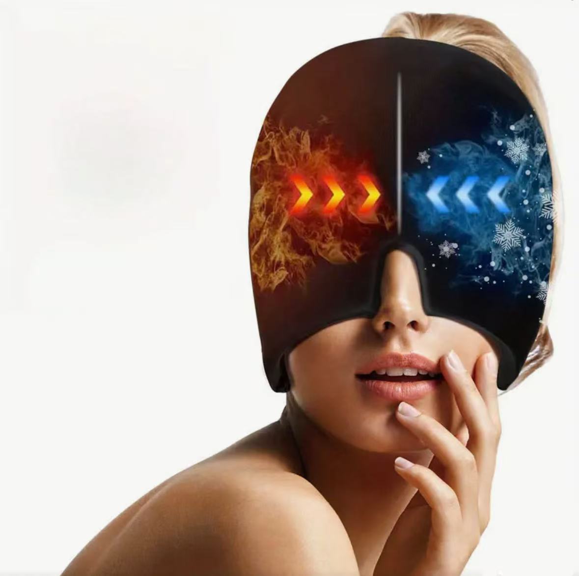 Cooling Gel Head Mask for Hot and Cold Therapy