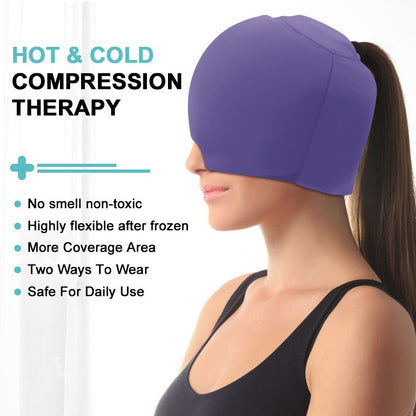 Cooling Hot Compress Gel Head Cap