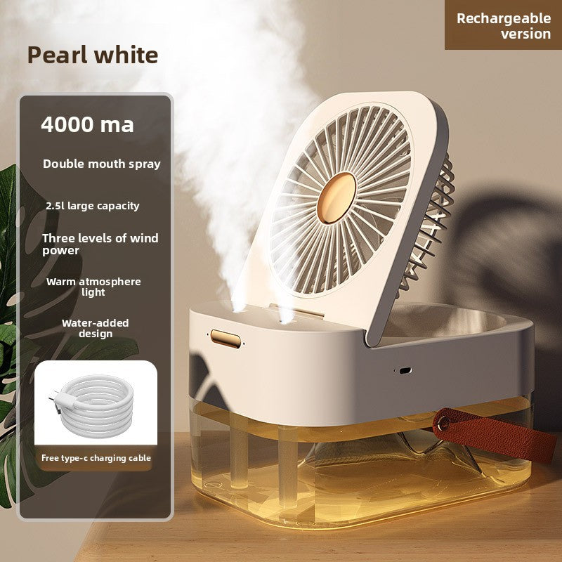 cooling humidification spray desktop