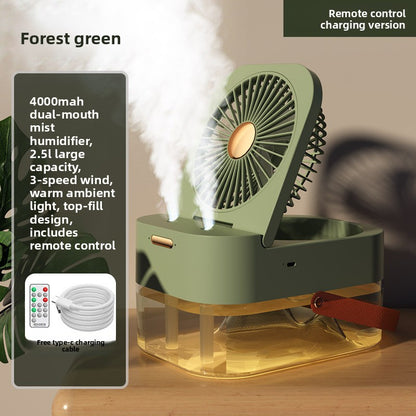 cooling humidification spray desktop