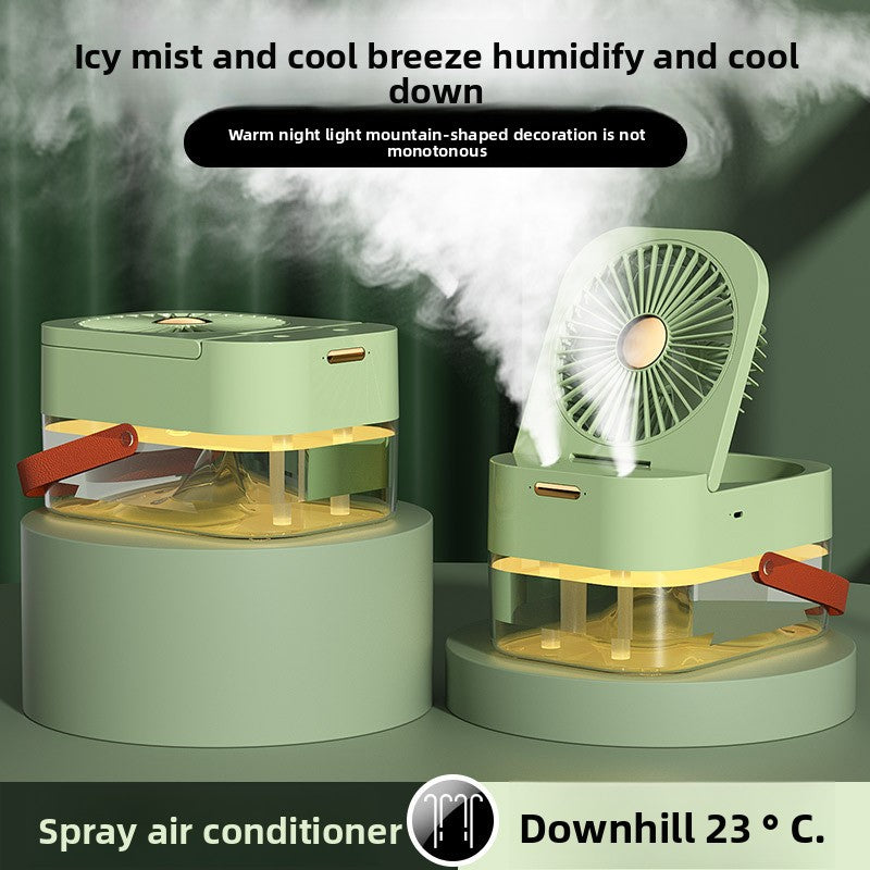 cooling humidification spray desktop