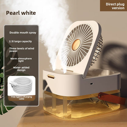 cooling humidification spray desktop