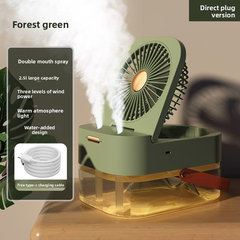 cooling humidification spray desktop