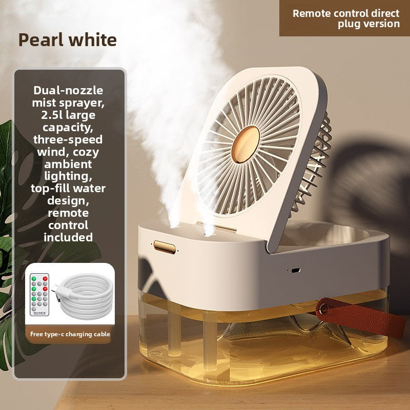 cooling humidification spray desktop