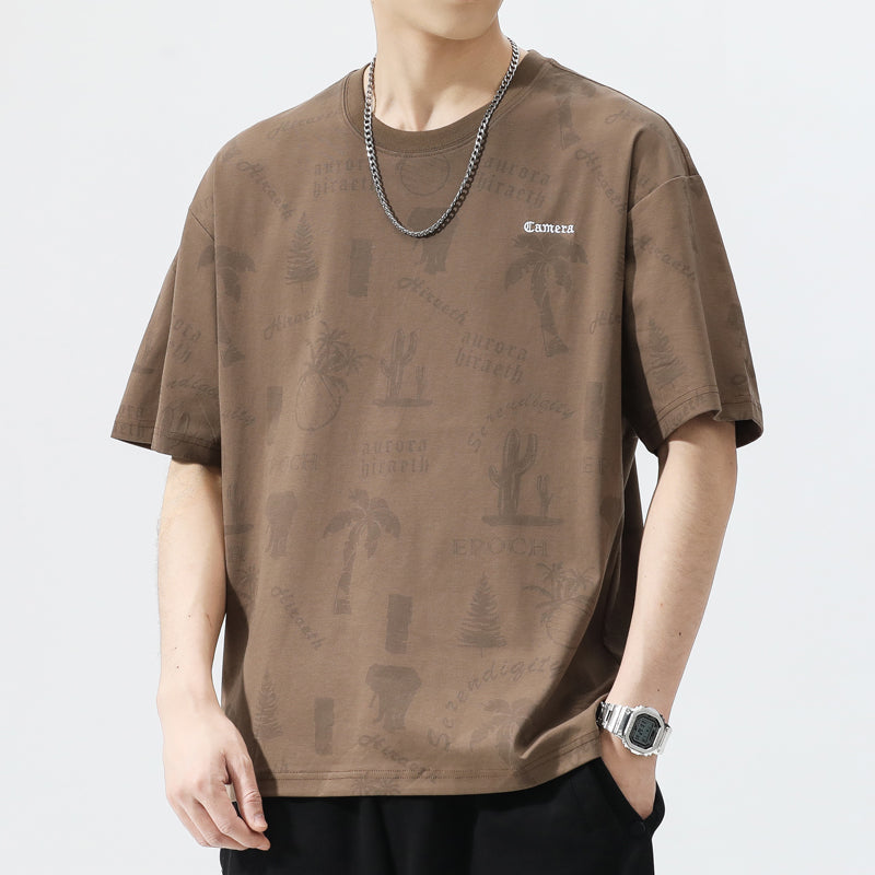 Cooling Ice Silk Mens T-Shirt
