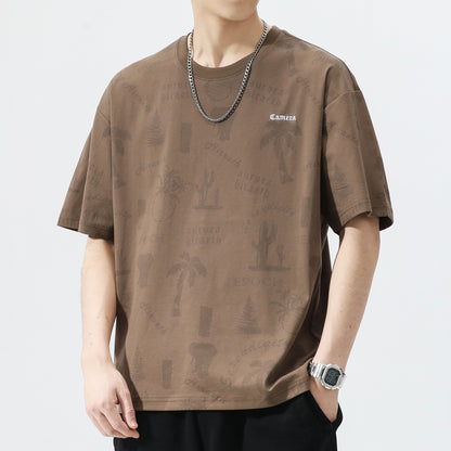 Cooling Ice Silk Mens T-Shirt