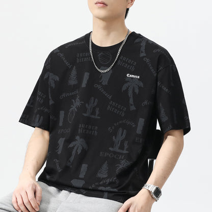 Cooling Ice Silk Mens T-Shirt