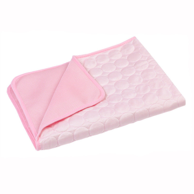 Cooling Ice Silk Pet Mat for Cats and Dogs