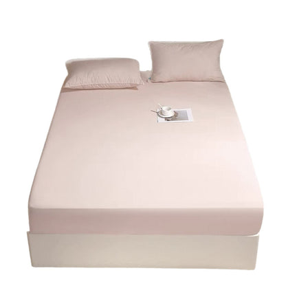 Cooling Nylon Fitted Sheet Bedding Set with Pillowcases
