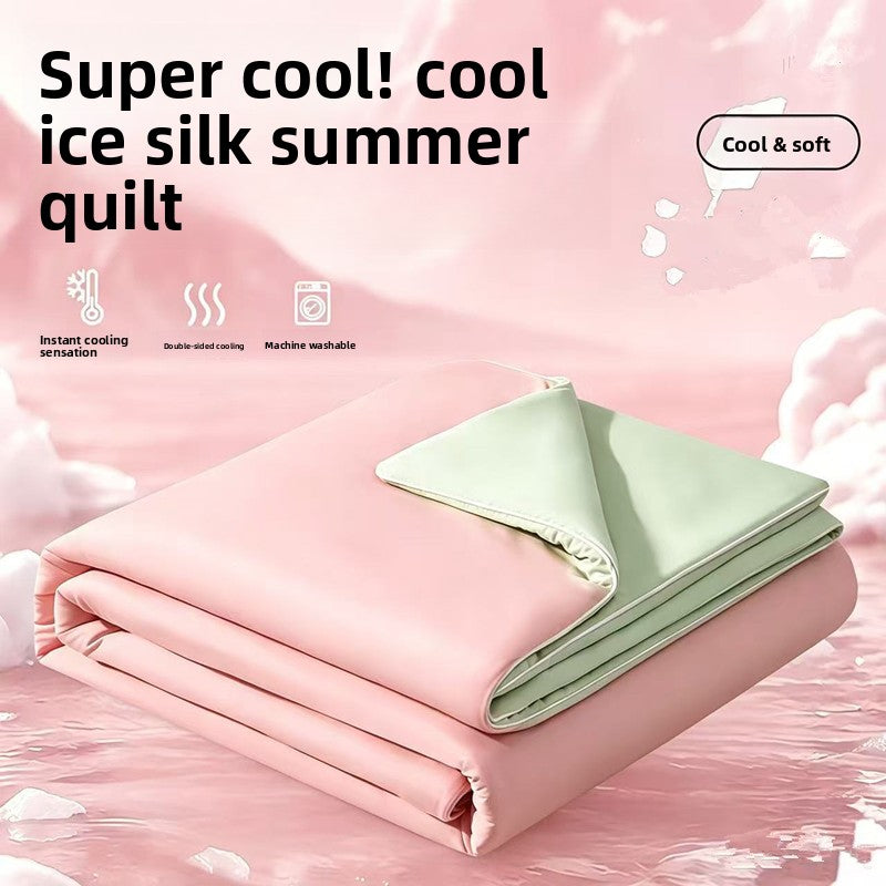 Cooling Silk Summer Quilt