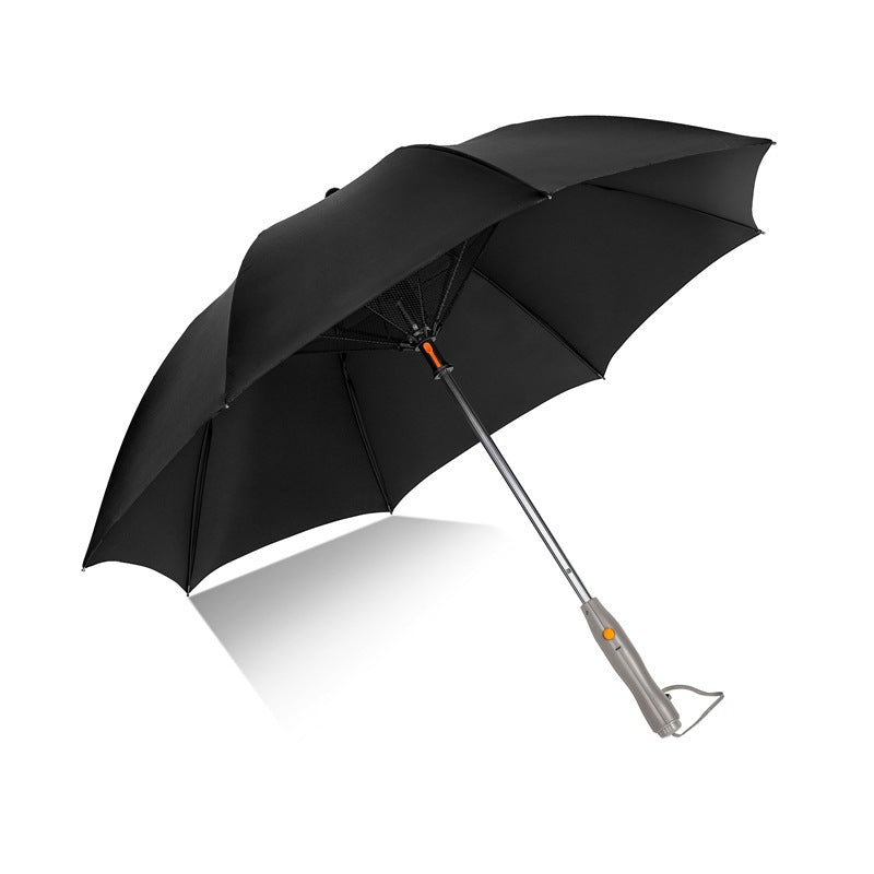 Cooling Umbrella with Fan and Mist Spray