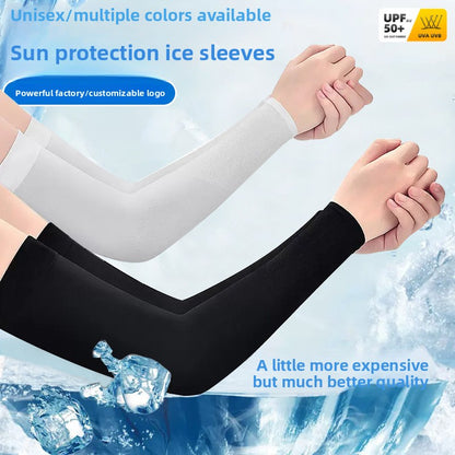 Cooling UV Protection Ice Silk Sleeves for Summer