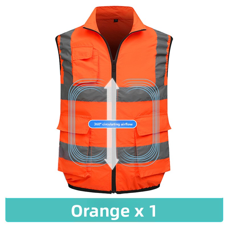Cooling Vest with Fans for Outdoor Work
