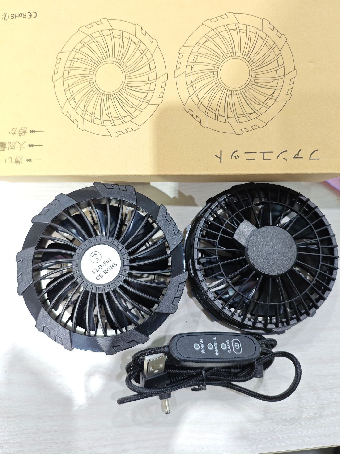 Cooling Vest with Fans for Outdoor Work