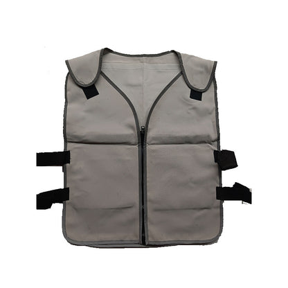 Cooling Vest with Ice Compartments