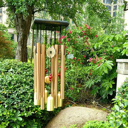 Copper Butterfly Fan Wind Chime