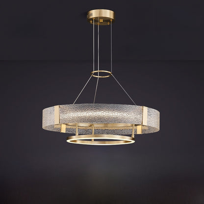 Copper Chandelier Lamp