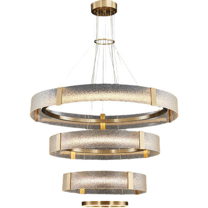 Copper Chandelier Lamp