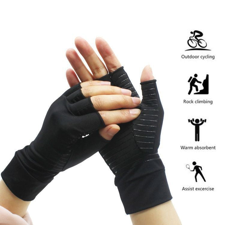 Copper Ion Compression Gloves