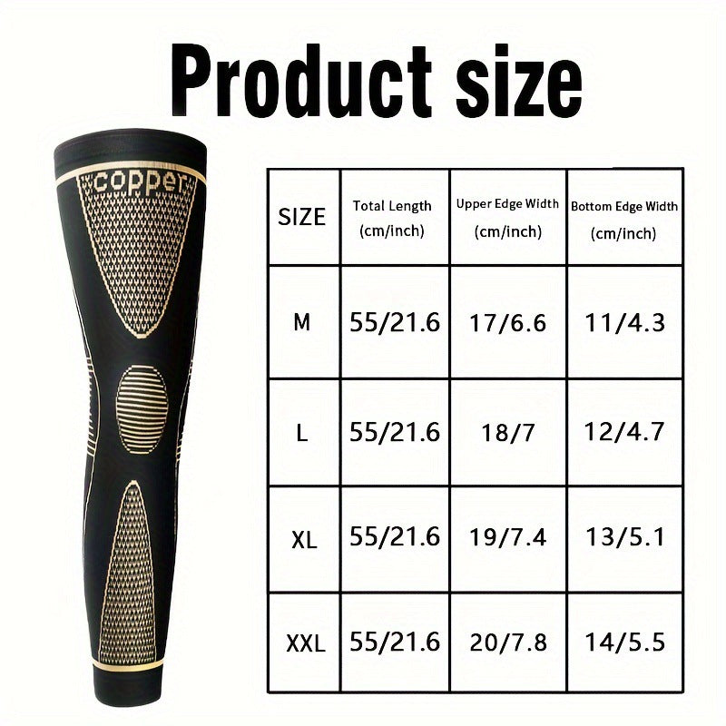 Copper Ion Elastic Knee Support Protector
