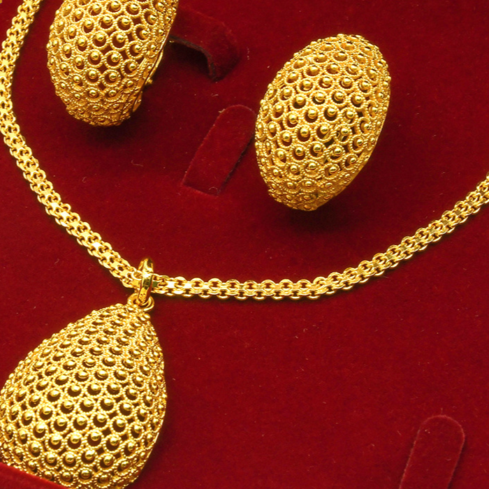 Copper Jewelry Set