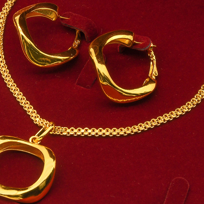 Copper Jewelry Set