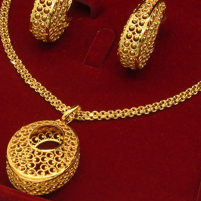 Copper Jewelry Set