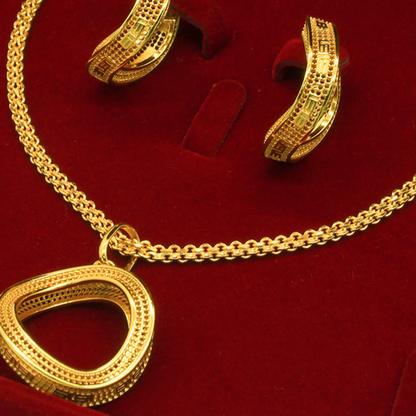 Copper Jewelry Set
