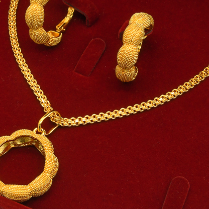 Copper Jewelry Set