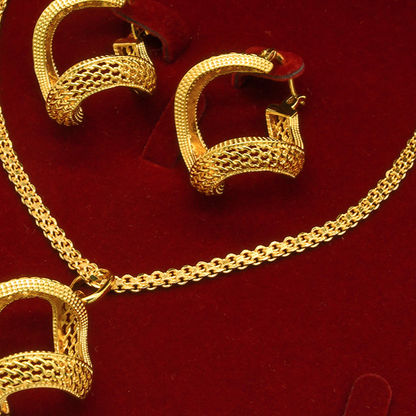 Copper Jewelry Set