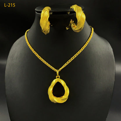 Copper Jewelry Set