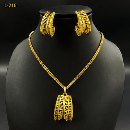 Copper Jewelry Set