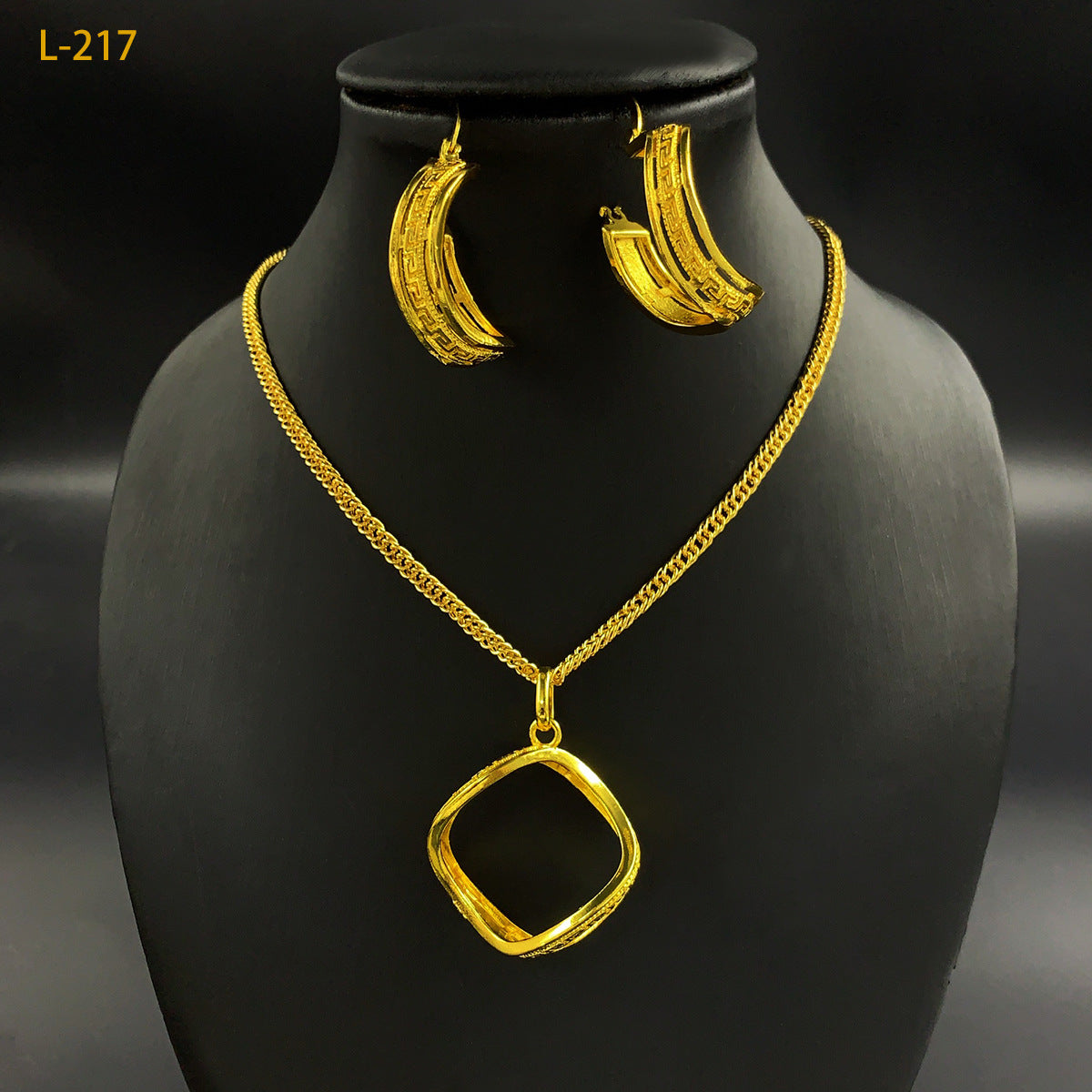 Copper Jewelry Set