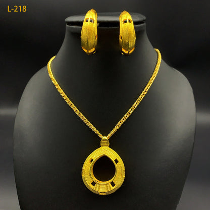 Copper Jewelry Set