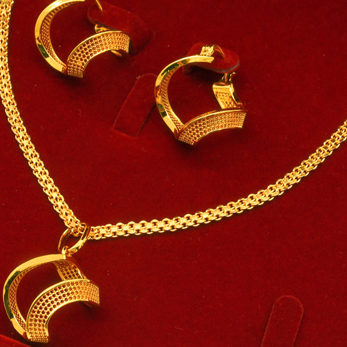 Copper Jewelry Set