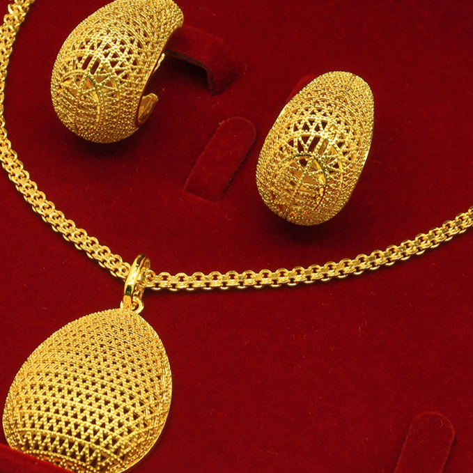 Copper Jewelry Set
