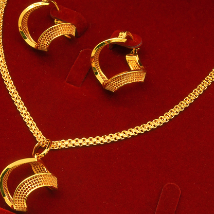 Copper Jewelry Set