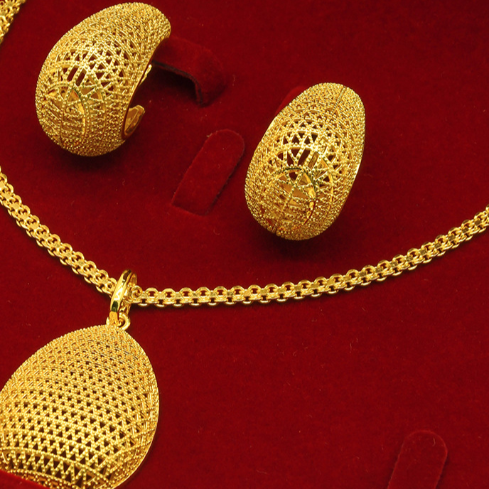 Copper Jewelry Set