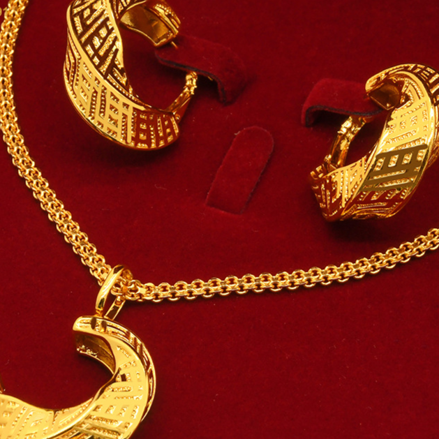 Copper Jewelry Set