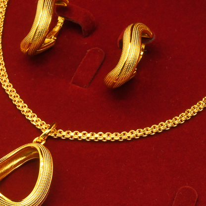 Copper Jewelry Set