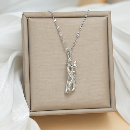 copper pendant necklace