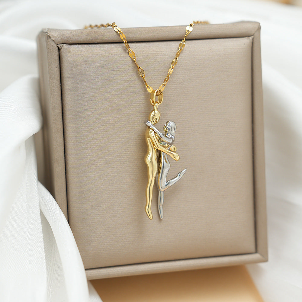 copper pendant necklace
